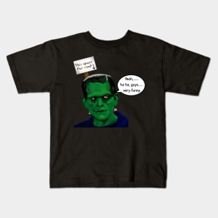 Frank is Not Amused Kids T-Shirt